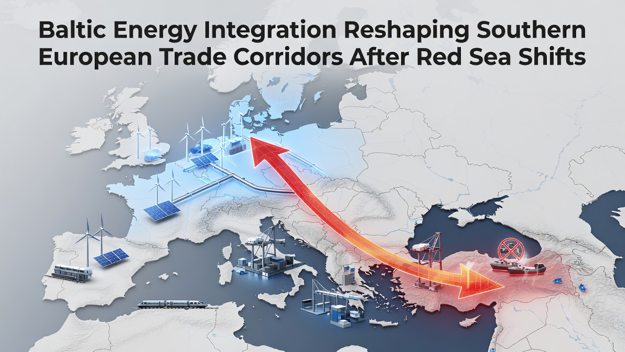 How Baltic Energy Integration Is Reshaping Southern European Trade Corridors After Red Sea Shifts